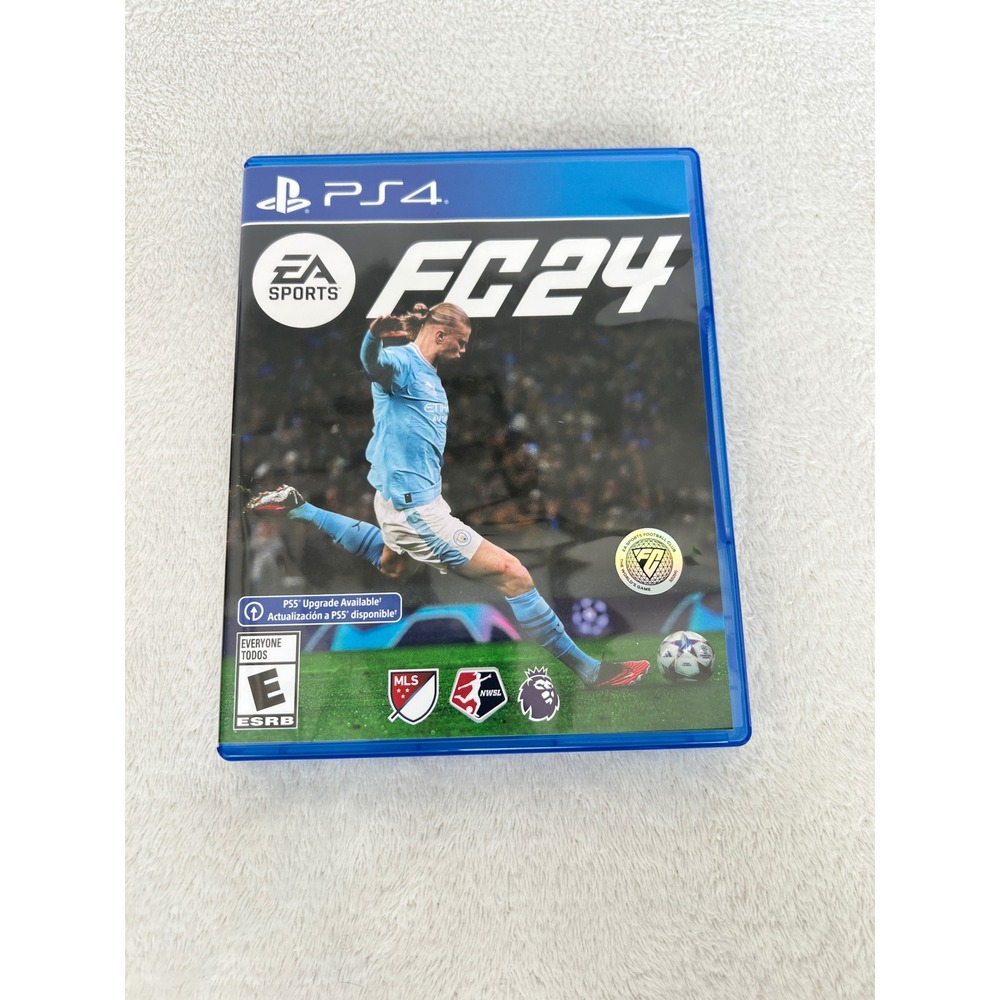 EA Sports FC 24 PS4 PlayStation 4 Soccer Football Video Game Disc Case 2023